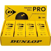 Dunlop Pro Double Yellow Dot Squashbälle