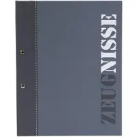 Goldbuch Zeugnismappe A4 2-colored blau