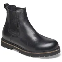 Birkenstock 1025764 Herren-Chelsea Boots in Schwarz – weite Passform
