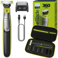 Philips OneBlade 360 QP2734/23 – 360°-Klinge – Nass- & Trockenrasur – 60 Min.