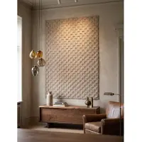 KADIMA DESIGN Teppich Wohnzimmer Schachbrett Waschbar Strapazierfähig Beige 80x150 OEKO-TEX Schadstoffgeprüft – LANGAU von