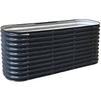Osoltus Hochbeet Gartenbeet Pflanzbeet aus Metall BIG 195 x 60 x 80 cm