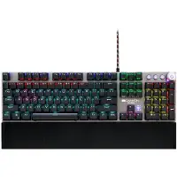 Canyon Nightfall, Volle Größe (100%), Kabelgebunden, USB, Mechanischer Switch, QWERTY, Schwarz, Grau