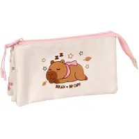 Safta Capibara Mäppchen Weiß Mann Weiß One Size