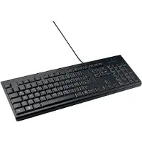 Kensington KB100 EQ Full Size Tastatur, Volle Größe (100%), Kabelgebunden, Schwarz
