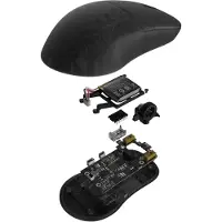 Endgame Gear XM2w 4k v2, rechts, Optisch, RF Wireless + USB Type-A, 30000 DPI, Grau