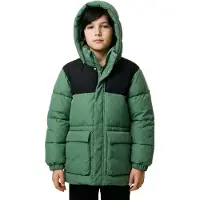 Reima 5100364A-8680 Kinder-Winterjacke in Grün – Fellex