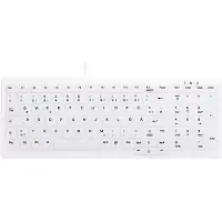 Active Key AK-C7000 Hygiene Tastatur Deutsch Weiß - Tastatur - QWERTZ