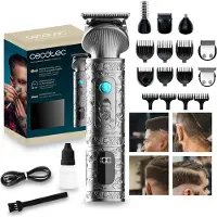 Cecotec Profi-Trimmer Multifunktion Precisioncare Samurai Profiling 6 in 1. Für Nase und Körper, 150 Minuten Autonomie, Kämme...