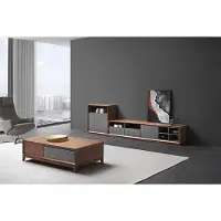 AEA Design Wohnwand RTV Side Low Schrank Board Wohnzimmer Regal Garnitur Tisch
