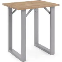 VCM Holz Bartisch Stehtisch Xona 80x50 cm