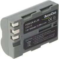 AccuCell Akku passend für Nikon D50 1800mAh