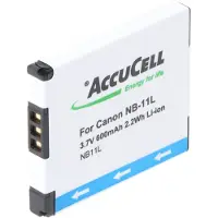 AccuCell Akku passend für Canon NB-11L, NB-11LH Akku , Ixus 125 HS, 240, PowerShot A2300