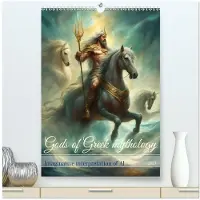 CALVENDO Götter der griechischen Mythologie (Hochwertiger Wandkalender 2027 im Format DIN A2, Hochformat), 12-Monats-Wandkalender