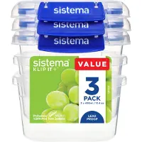 Sistema 881543, Container, Oval, 0,4 l, Blau, Transparent, seeland, 105 mm