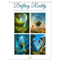 CALVENDO Driftende Realität (Schreibtischkalender 2027, DIN A5, Hochformat), 12-Monats-Schreibtischkalender
