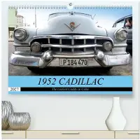 CALVENDO 1952er Cadillac (Hochwertiger Premium-Wandkalender 2027, Format DIN A2, Querformat), 12-Monats-Wandkalender