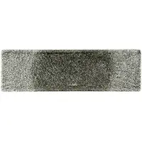 Churchill Livingstone Raku Quartz Black Tablett Mit Griff 29,5 x 8,8cm