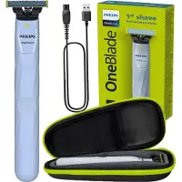 Philips OneBlade First Shave QP1324/20 – Rasierer – Wet & Dry – mit Reiseetui