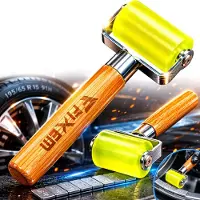 Fixem Gewichtsdruckwalze 48 mm Walzenbreite 35 mm Durchmesser ca. 17 cm Gesamtlänge ergonomischer Griff für Auswuchtgewichte auf Alufelgen