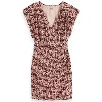 Scotch & Soda Mini Wrap ärmelloses Kleid