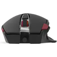 Krux Fuze Pro, rechts, Optisch, USB Typ-A, 12000 DPI, Schwarz