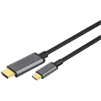 Digitus USB-C - HDMI Video-Adapterkabel, UHD 4K / 30 Hz, 1,8 m, USB Typ-C, HDMI Typ A (Standard), Stecker, Stecker, Gerade