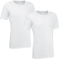 Ragman T-Shirt "Set:", Herren, Gr. 3XL, weiß, Jersey, Baumwolle, slim fit, Rundhals, Shirts T-Shirt