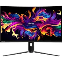 MSI MPG 321CURXDE QD-OLED, 80 cm (31.5"), 3840 x 2160 Pixel, 4K Ultra HD, QD-OLED, 0,05 ms, Schwarz
