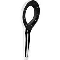 Conmetall TANESI Handbrause 120 mm verchromt mit Wasserspareinsatz 1/2 Zoll Anschluss