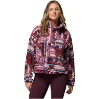 Columbia Fleecepullover Helvetia II Printed Cropped Half Snap Fleece damen