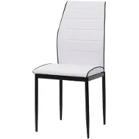 HTI Madison Stuhl Polyurethan Sitzhöhe 49 cm 43,5 cm breit 96 cm hoch 120 kg Belastbarkeit
