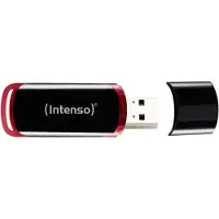 Intenso 8GB USB2.0, 8 GB, USB Typ-A, 2.0, 28 MB/s, Kappe, Schwarz, Rot