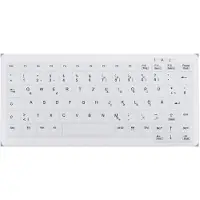 Contour Design Design Active Key AK-C4110, Tastaturabdeckung, Silikon, 291 mm, 139 mm, 25 mm, Weiß