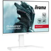Iiyama G-MASTER GB2470HSU-W6, 60,5 cm (23.8"), 1920 x 1080 Pixel, Full HD, LED, 0,2 ms, Weiß