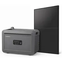 Growatt Balkonkraftwerk 800W Premium All in One mit 480 Wp Back-Contact Modul und 2048Wh Speicher