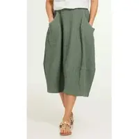 DW-Shop Baumwoll-Rock in khaki in Größe 46 von , Khaki, 46