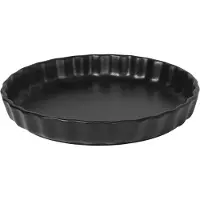 Broste Copenhagen Vig Ofenfeste Tortenplatte schwarz 25cm