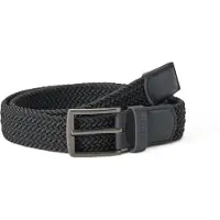 Mustang Gürtel 35mm Braided Leather Belt W85 Black