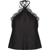 Hunkemoller Halter Top Cecilia Schwarz