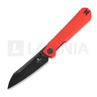 Bestechman Curvee - Black PVD - G10 Taschenmesser, rot