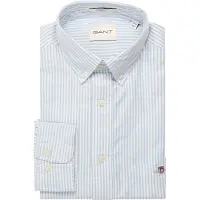 Gant Hemd Herren Reg Classic Oxford Stripe Shirt Light Blue-S