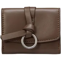 Marc O'Polo Leder Geldbörse Leni Combi Wallet Faded Brown braun