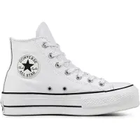 Converse Chuck Taylor All Star Lift Hi Frauen Leder Plateau Turnschuhe Weiß – undefined / Weiß