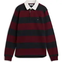 Tommy Hilfiger Rugby Poloshirt Bordeaux
