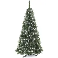 Sonic Künstlicher Weihnachtsbaum versilberte Kiefer 180m Grüner Weihnachtsbaum