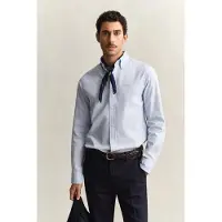 Gant Langarmhemd "REGULAR FIT PINPOINT OXFORD" Businesshemd, Button-down-Kragen