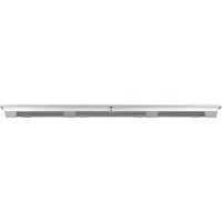 Cherry KC 6000 SLIM für MAC Kabelgebundene Tastatur, Silber/ Weiß, USB (QWERTZ - DE), Volle Größe (100%), Kabelgebunden, USB, QWERTZ, Silber