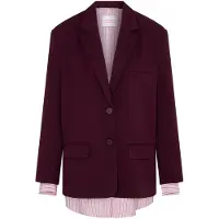 Studio Amaya Damen Blazers Haven Blazer - Bordeaux - Größe XS