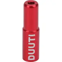 Lixada Kabelendkappe für Fahrradbremsen – 5 mm, aus Aluminiumlegierung, für Mountainbikes, rot